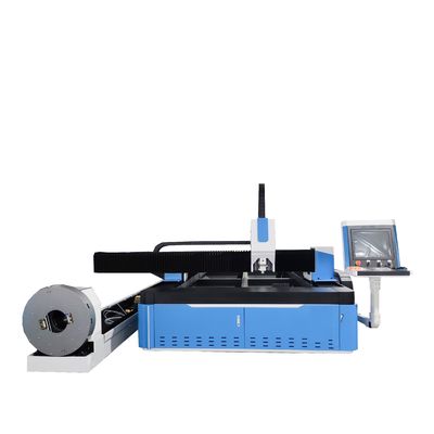 Döner Metal Boru ve Tüp 1530 Lazer Kesim Makinesi CNC Raycus 6000W 12000W